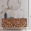 Geometric Inlay Sideboard
