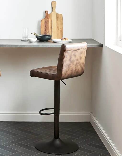 Felix Counter Adjustable Height Swivel Bar Stool