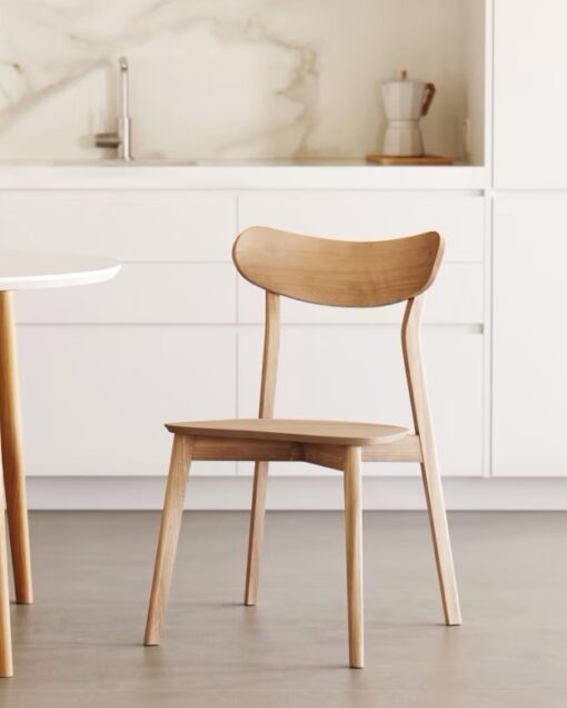 Safina Oak Veneer Dining Chair