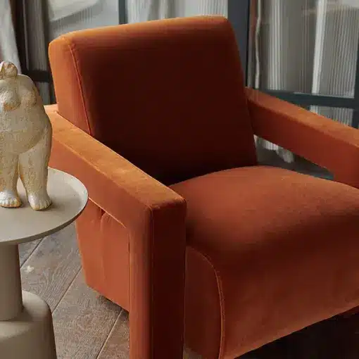 Phoenix Velvet Armchair