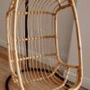 1970s Hanging Rattan Egg Chair