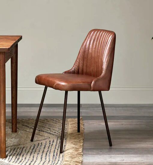 Harsha Leather Dining Chair