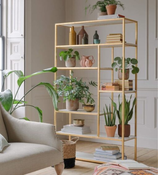 Diego Marble Shelving Unit