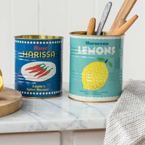 Set of 2 Lemon and Harissa Tins